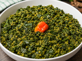 Curry Spinach — Trini Style Recipe
