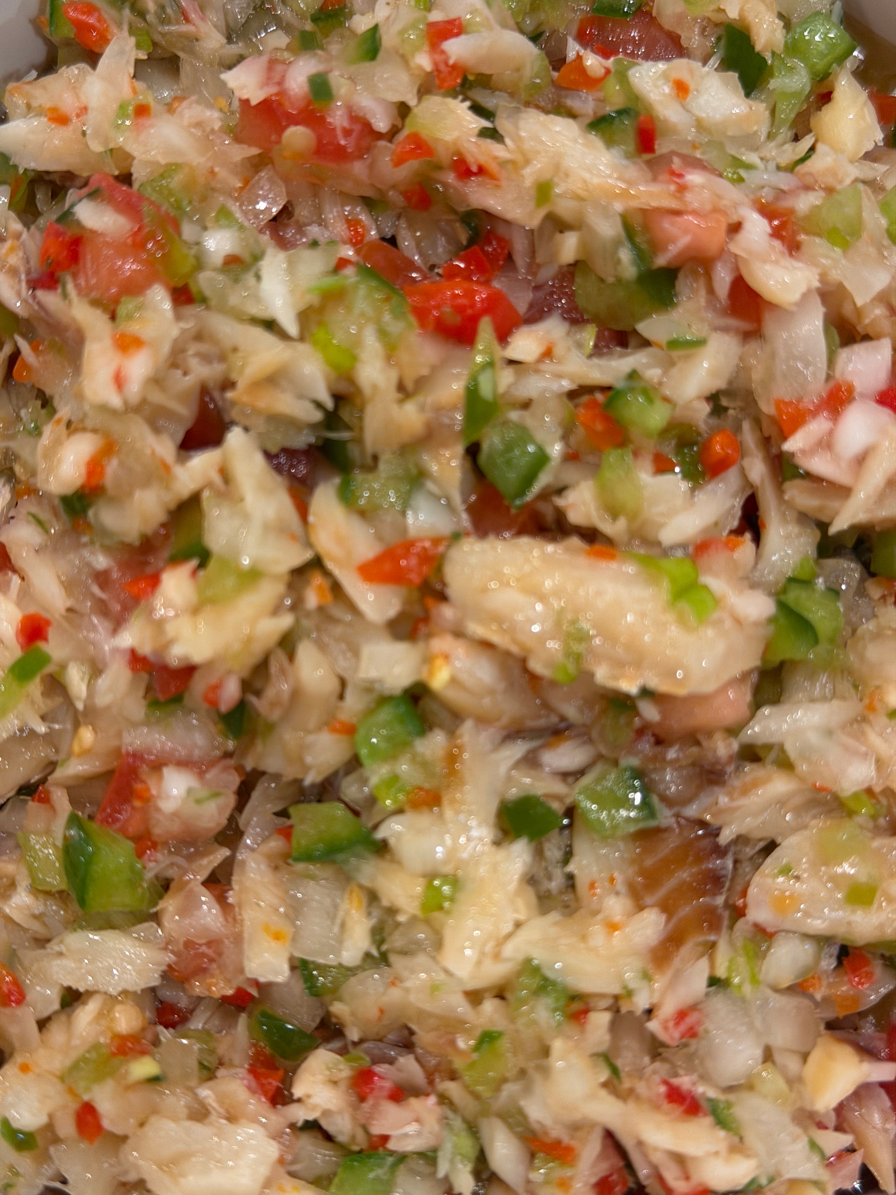 Trini Salt Fish ( Buljol )