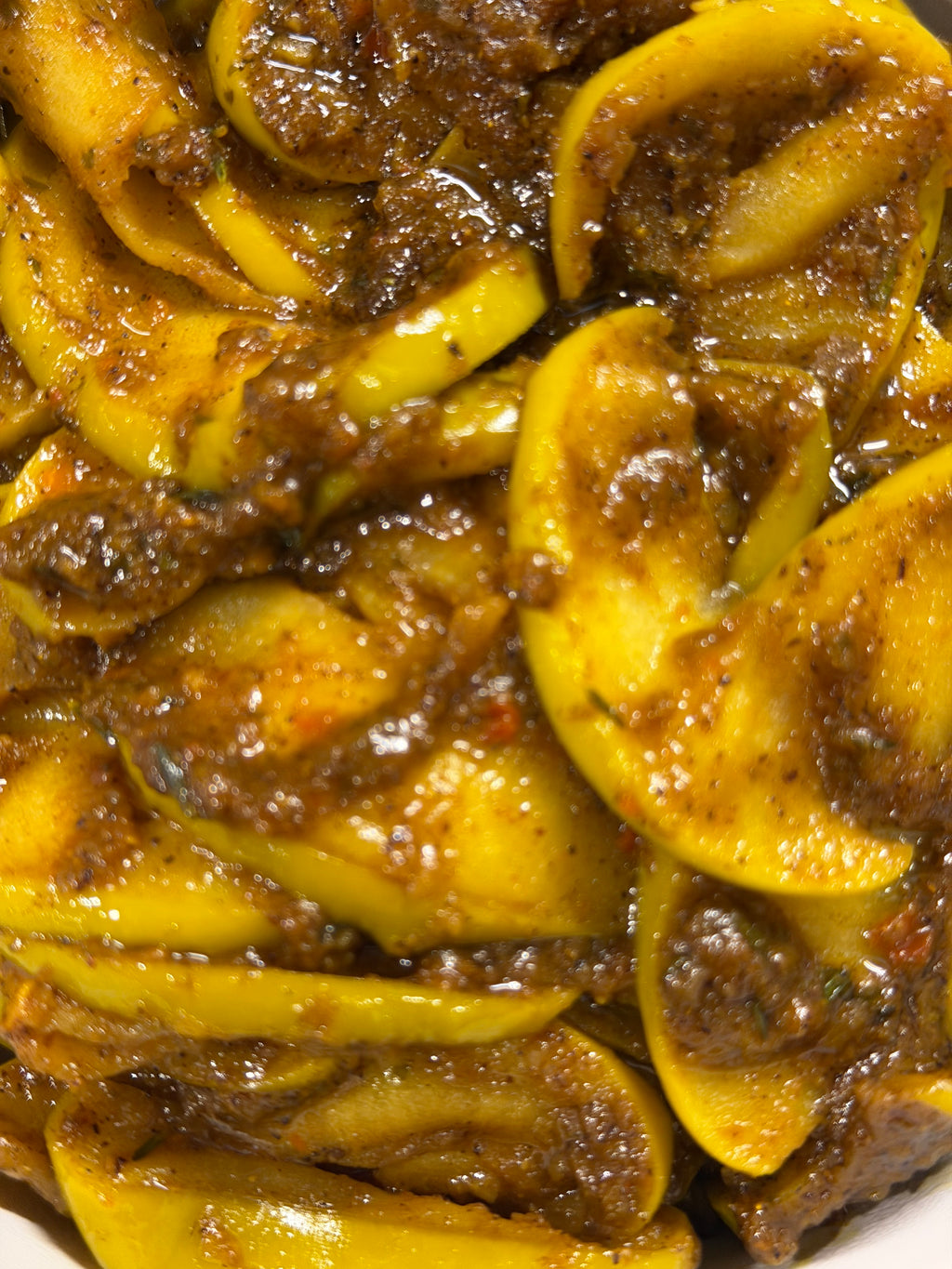Curry Apple — Trini Style Recipe
